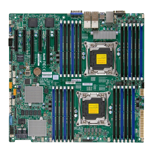 Материнская плата Supermicro X9DRI-LN4F+ rev 1.10 (V1 CPU only) FCLGA2011