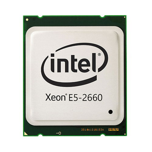 Серверный процессор б/у Intel E5-2660 FCLGA2011 2.2Ghz-3GHz 20MB